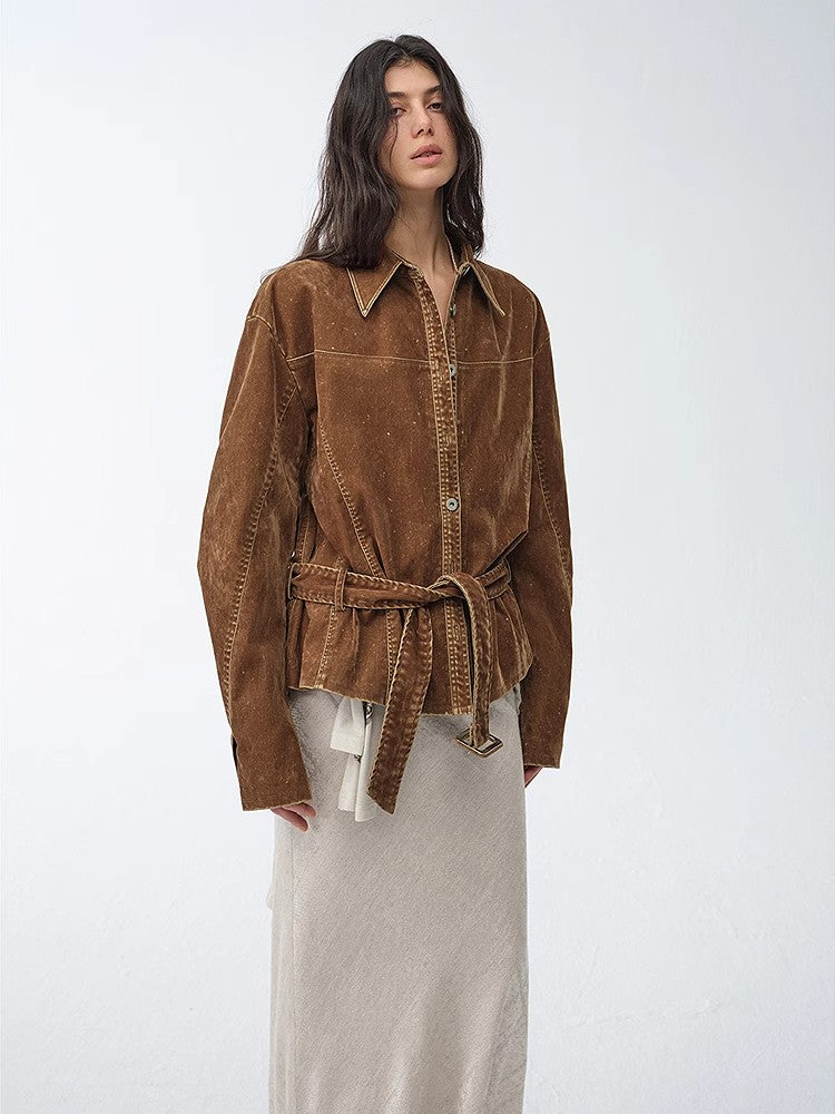 FIRELADY FUR | Women's Distressed Cotton Jacket