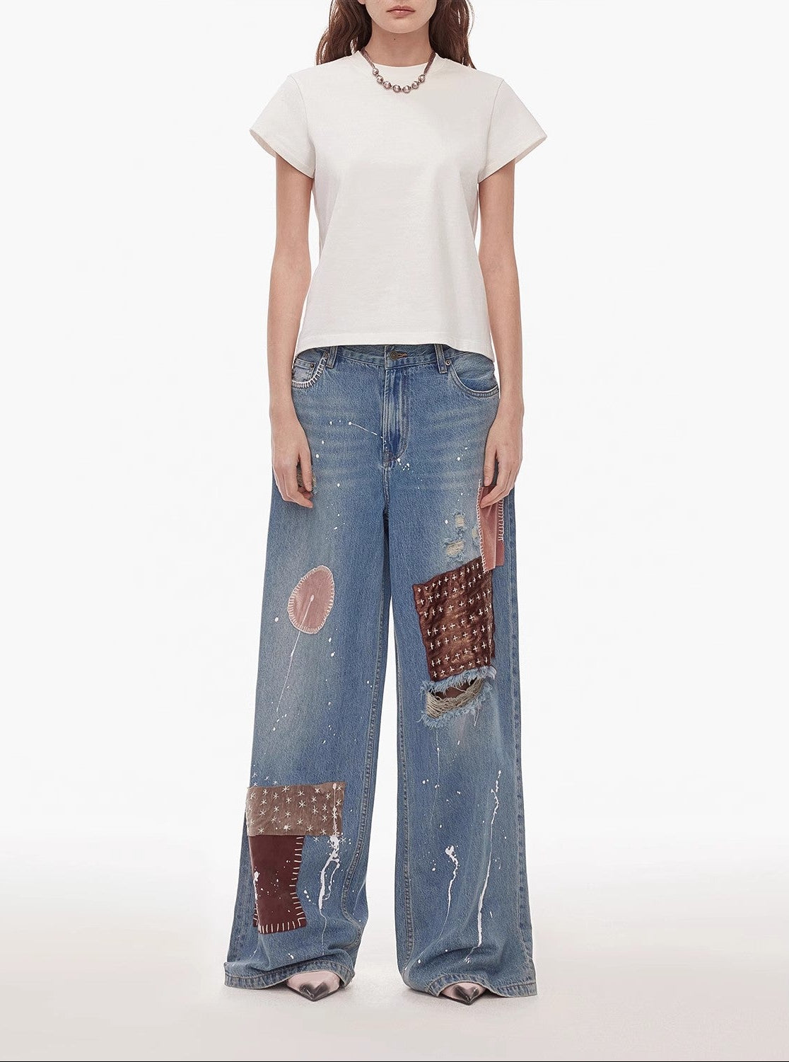 FIRELADY FUR | "Uninhibited..." Wide-Leg Jeans