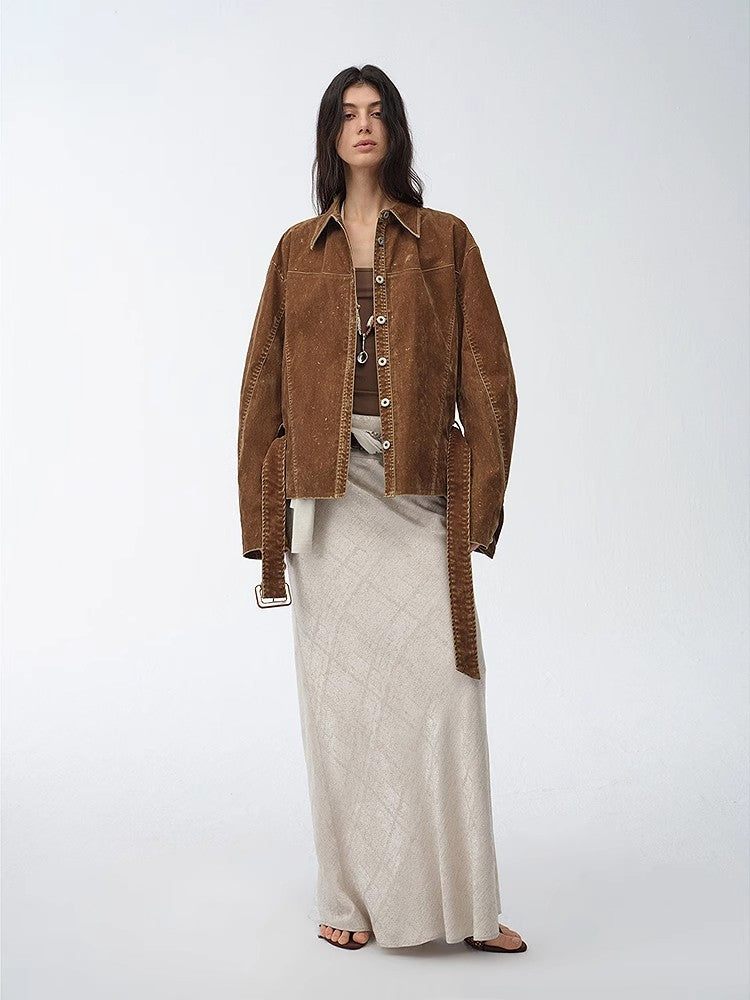 FIRELADY FUR | Women's Distressed Cotton Jacket