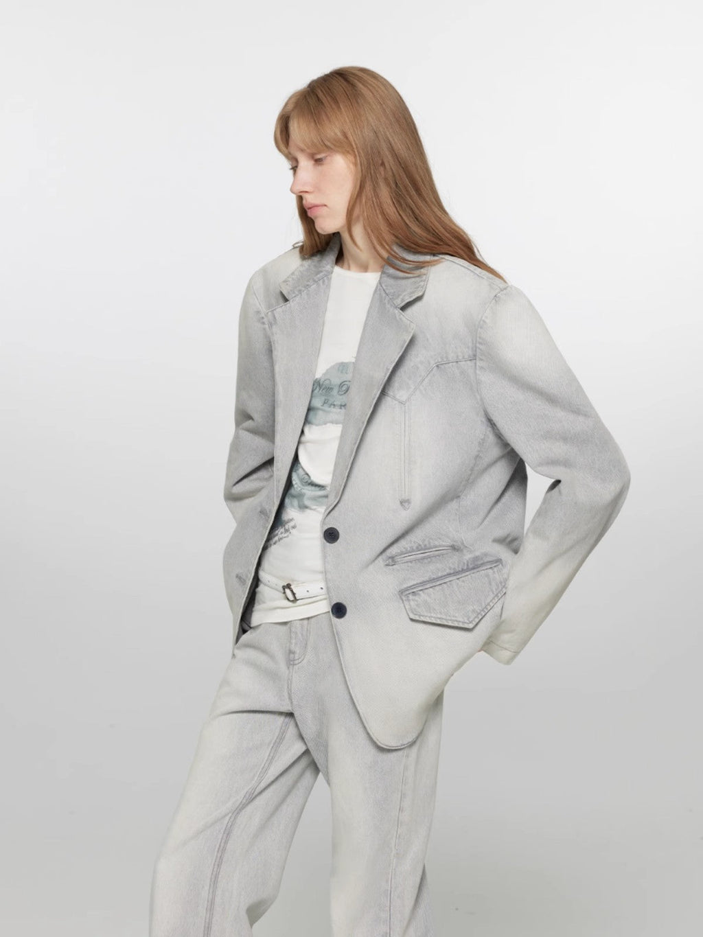 FIRELADY FUR | Women's Loose Denim Jacket