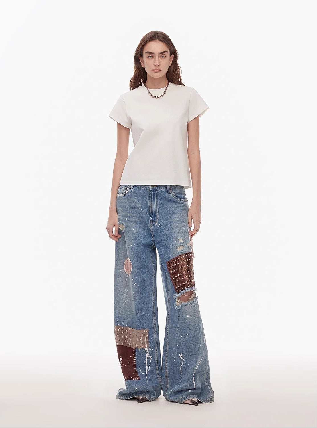 FIRELADY FUR | "Uninhibited..." Wide-Leg Jeans