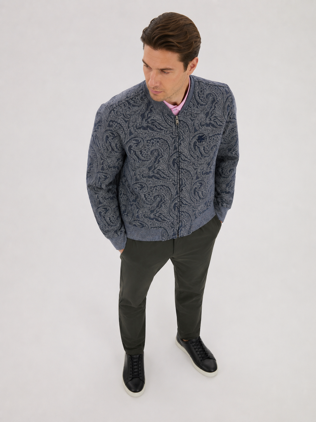 ETRO | Men's Jacquard Bomber Jacket