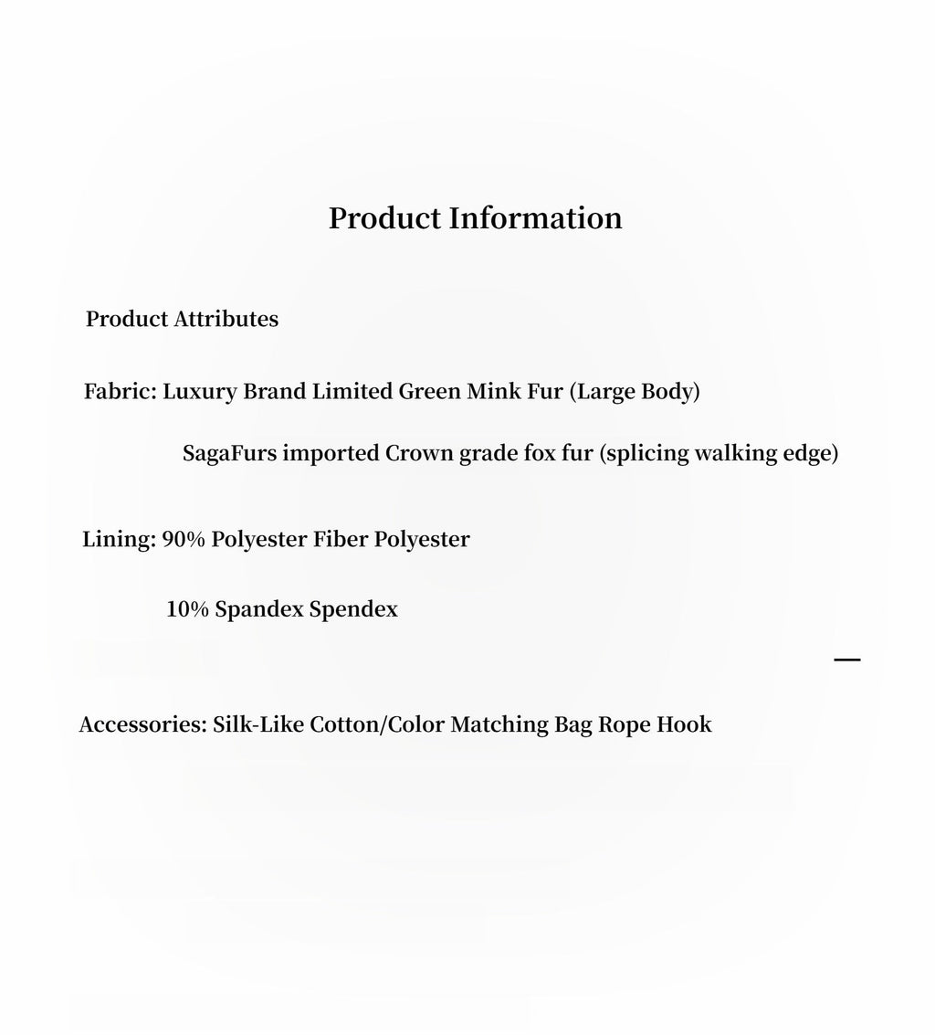 FIRELADY FUR | Women's Blue Muskrat & Fox Fur Patchwork Coat