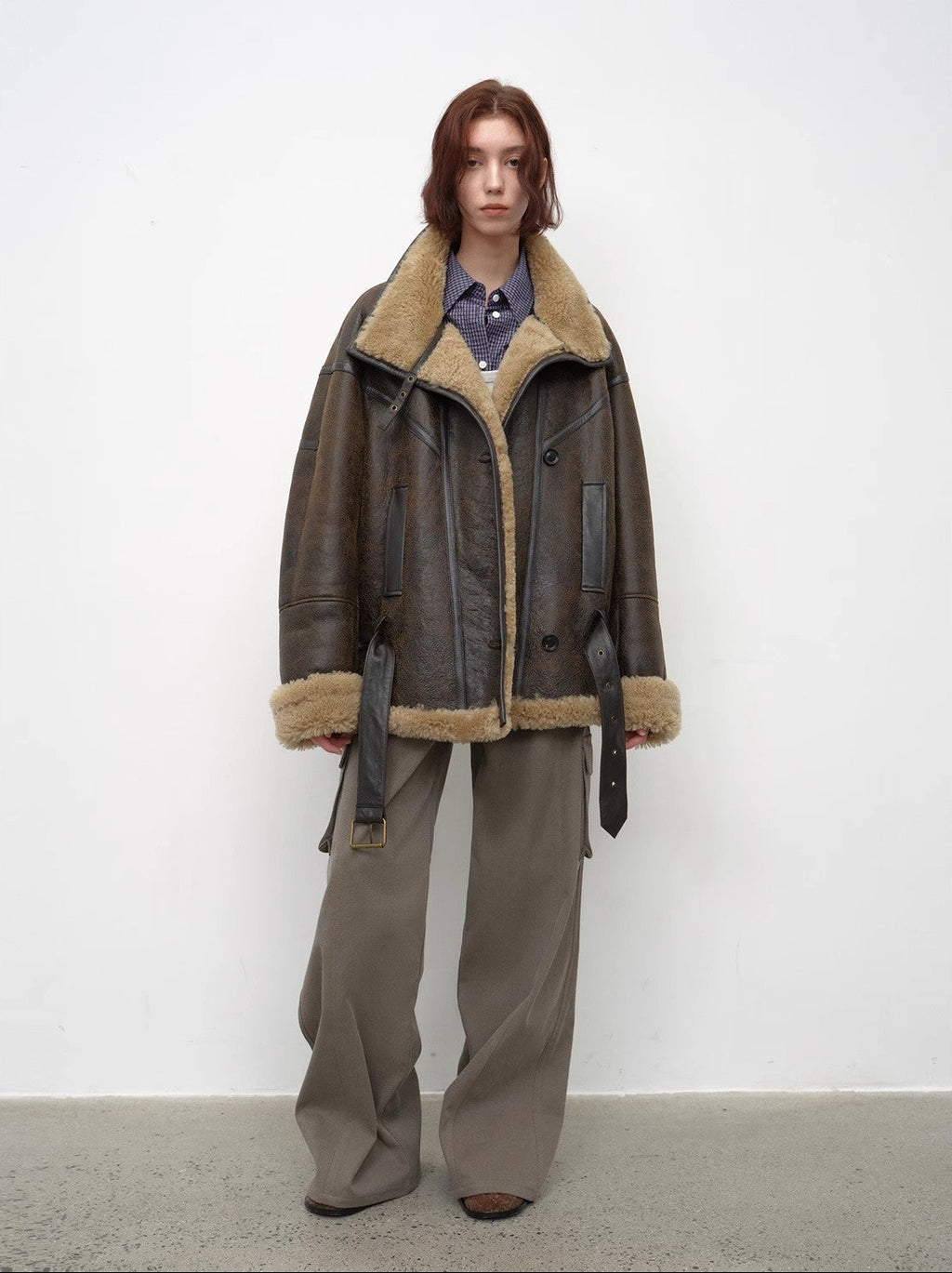 FIRELADY FUR | Women's Merino Fur One-Piece Motorcycle Jacket