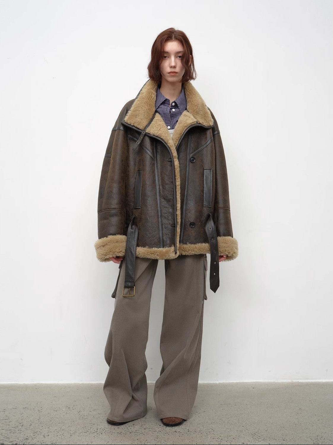 FIRELADY FUR | Women's Merino Fur One-Piece Motorcycle Jacket