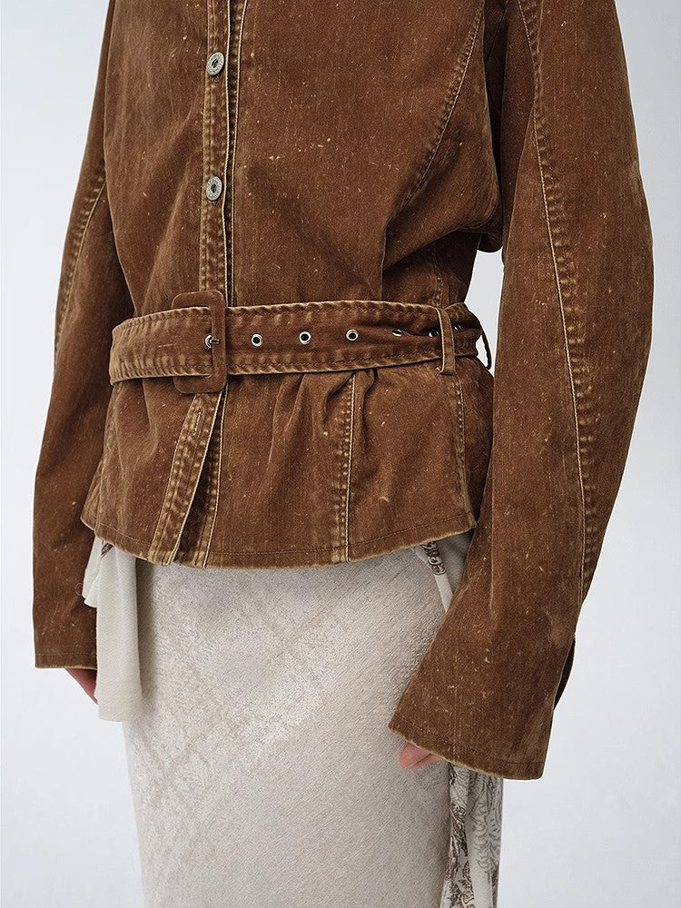 FIRELADY FUR | Women's Distressed Cotton Jacket