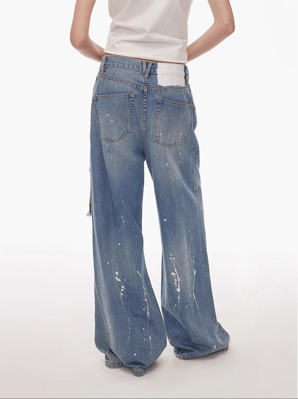 FIRELADY FUR | "Uninhibited..." Wide-Leg Jeans