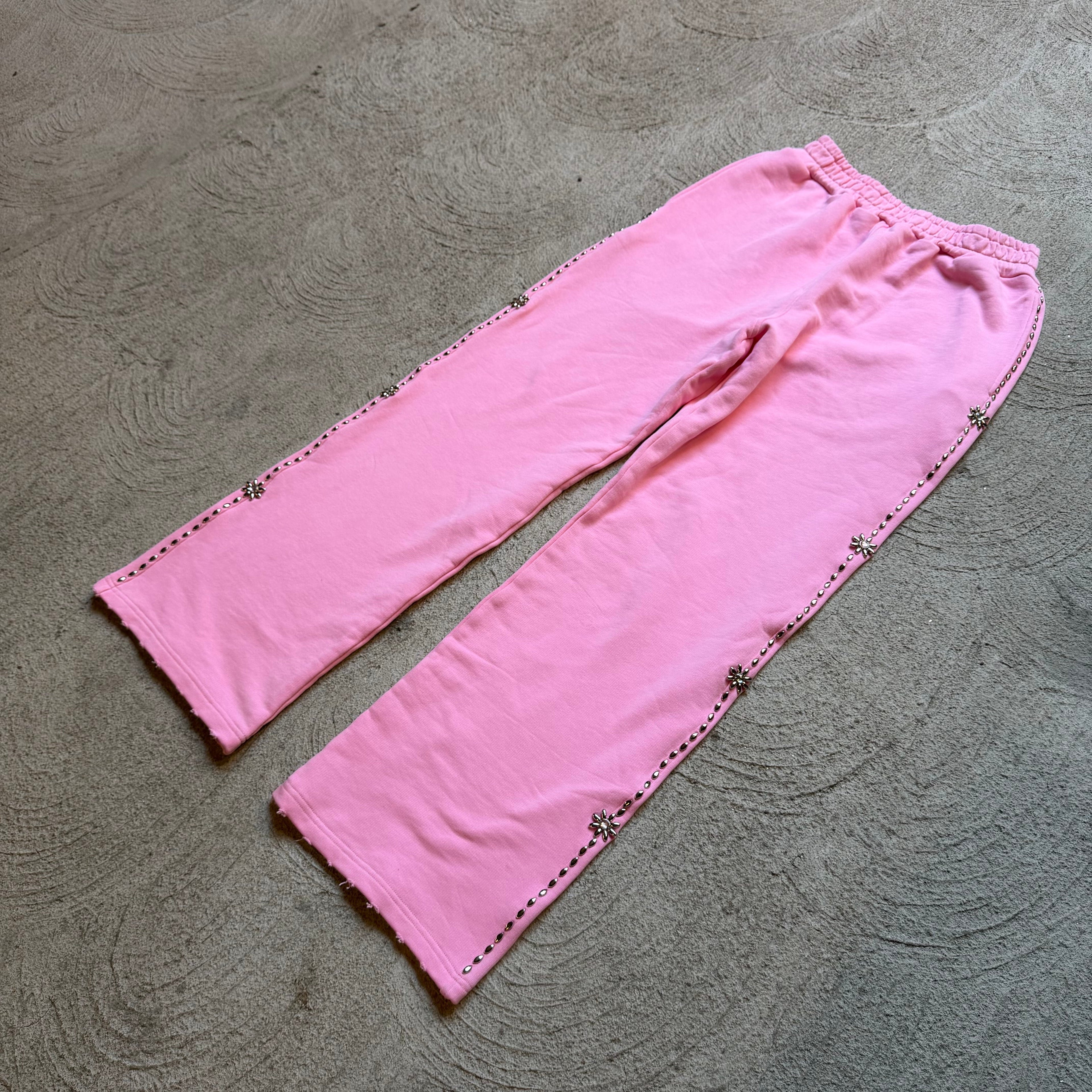 BRAINWASHED | Pink Sunflower Sweatpants