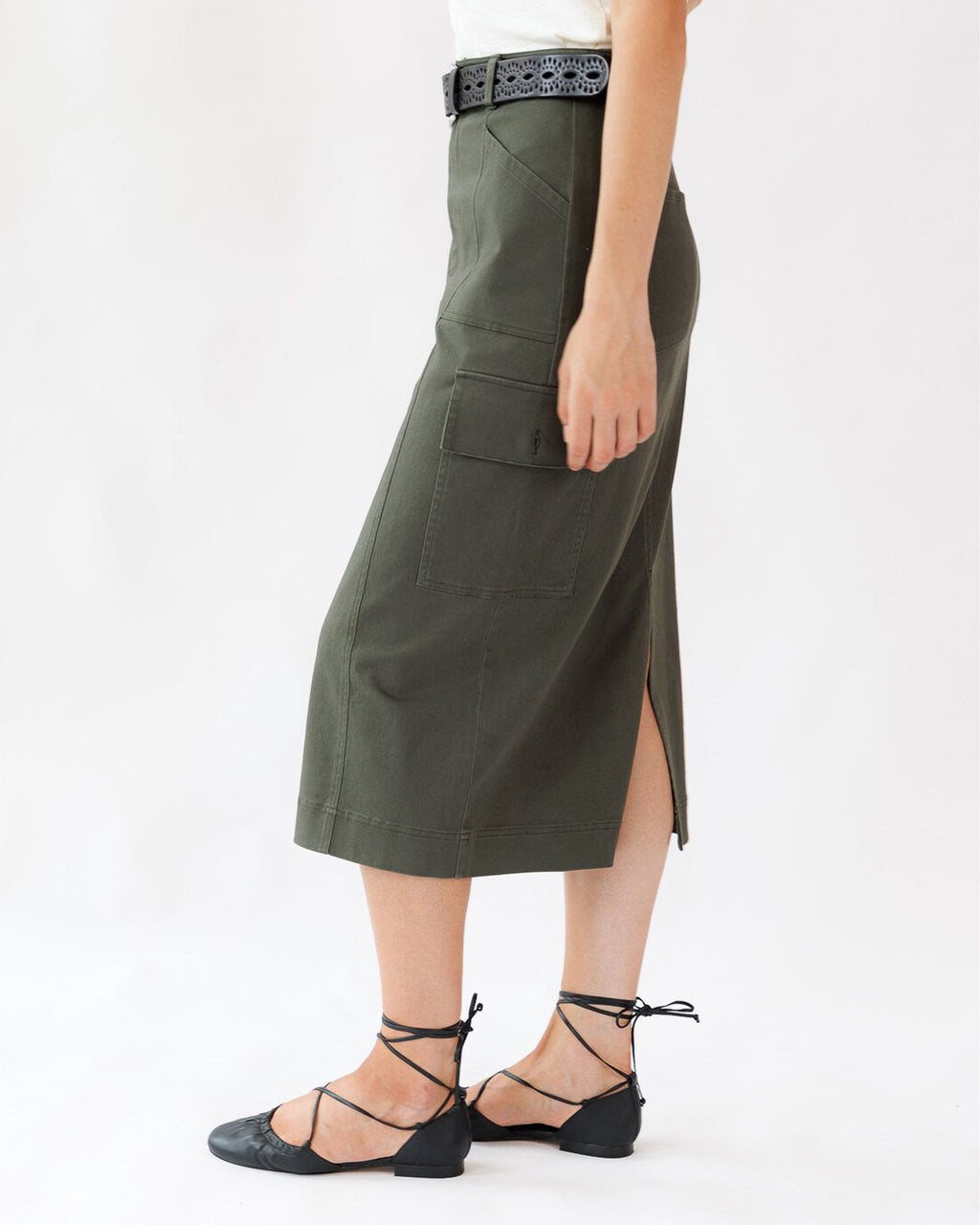 DOWNEAST | Women's Cotton Cargo Skirt