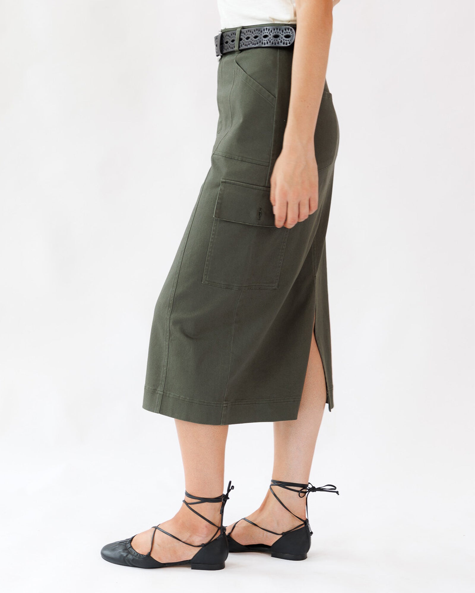 DOWNEAST | Women's Cotton Cargo Skirt