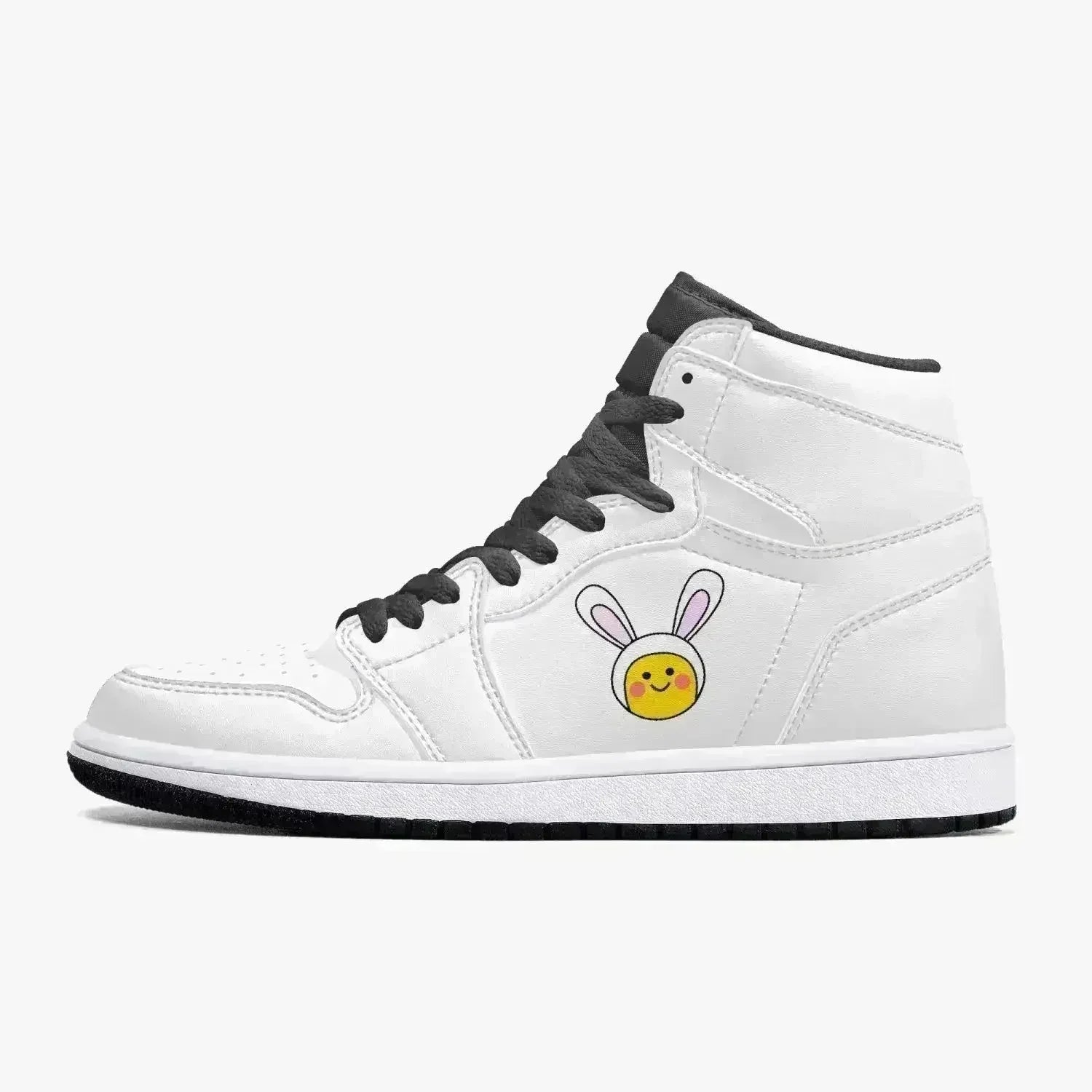 Jacki Easlick | Lux Bunny High-Top Leather Sneakers