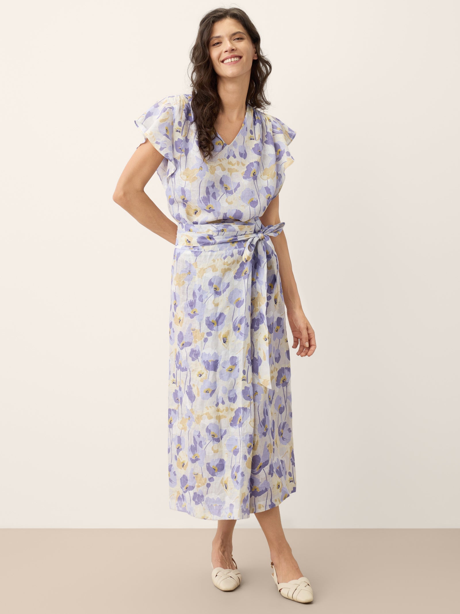 LINTICO | Women's Linen Top "Eleanora"
