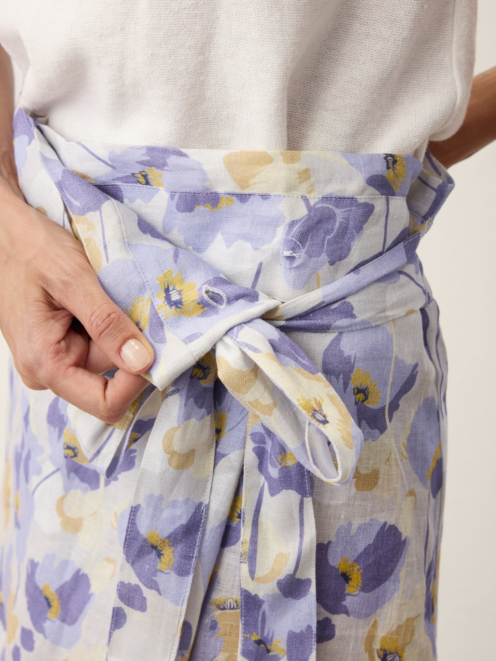 LINTICO | Women's Linen Skirt "Francesca"