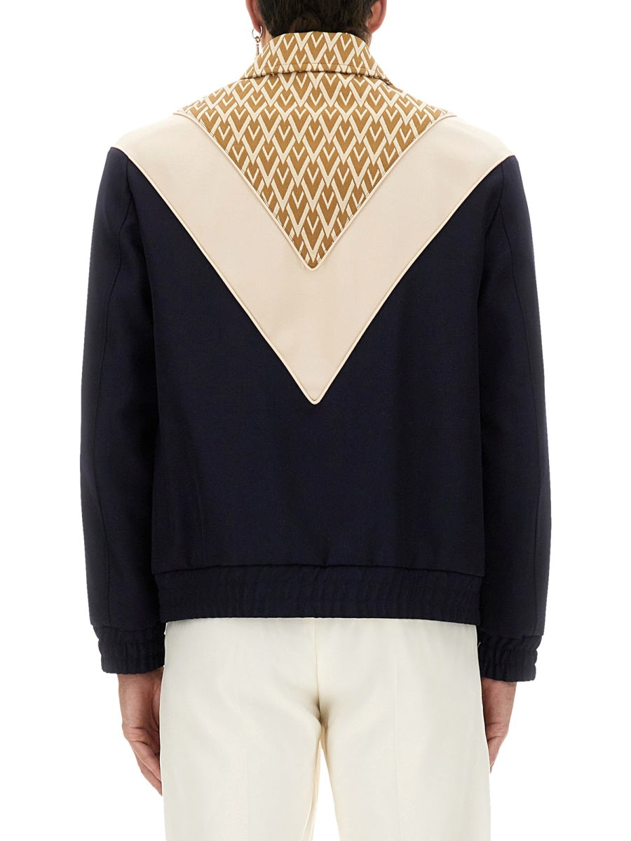 Valentino Garavani | Men's Wool Toute La V Bomber