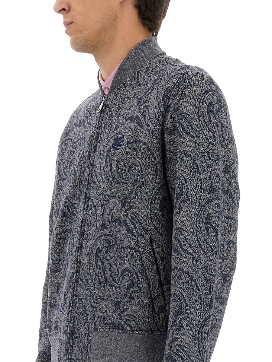 ETRO | Men's Jacquard Bomber Jacket