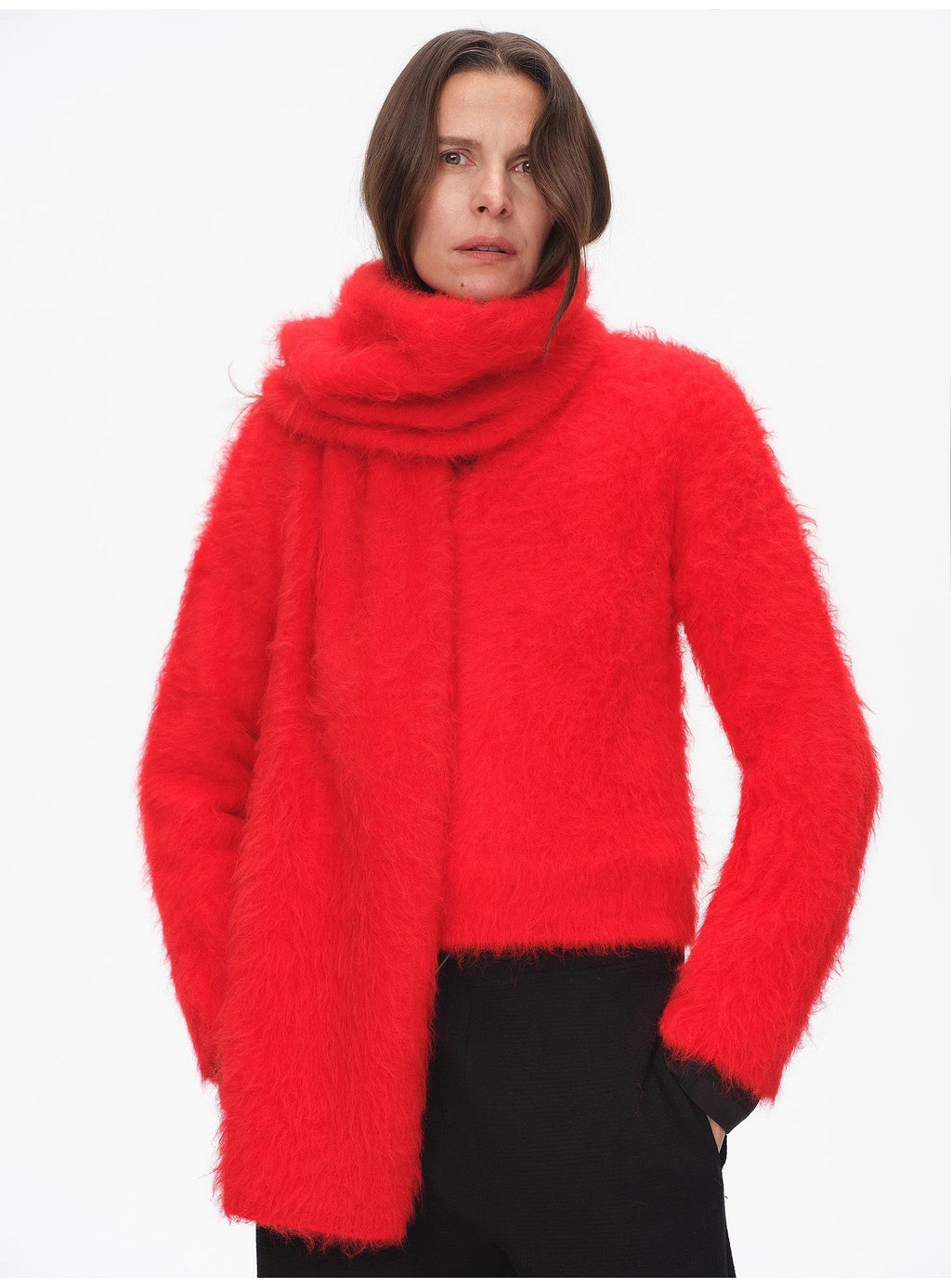 FIRELADY FUR | Women's Alpaca Wool Blend Scarf