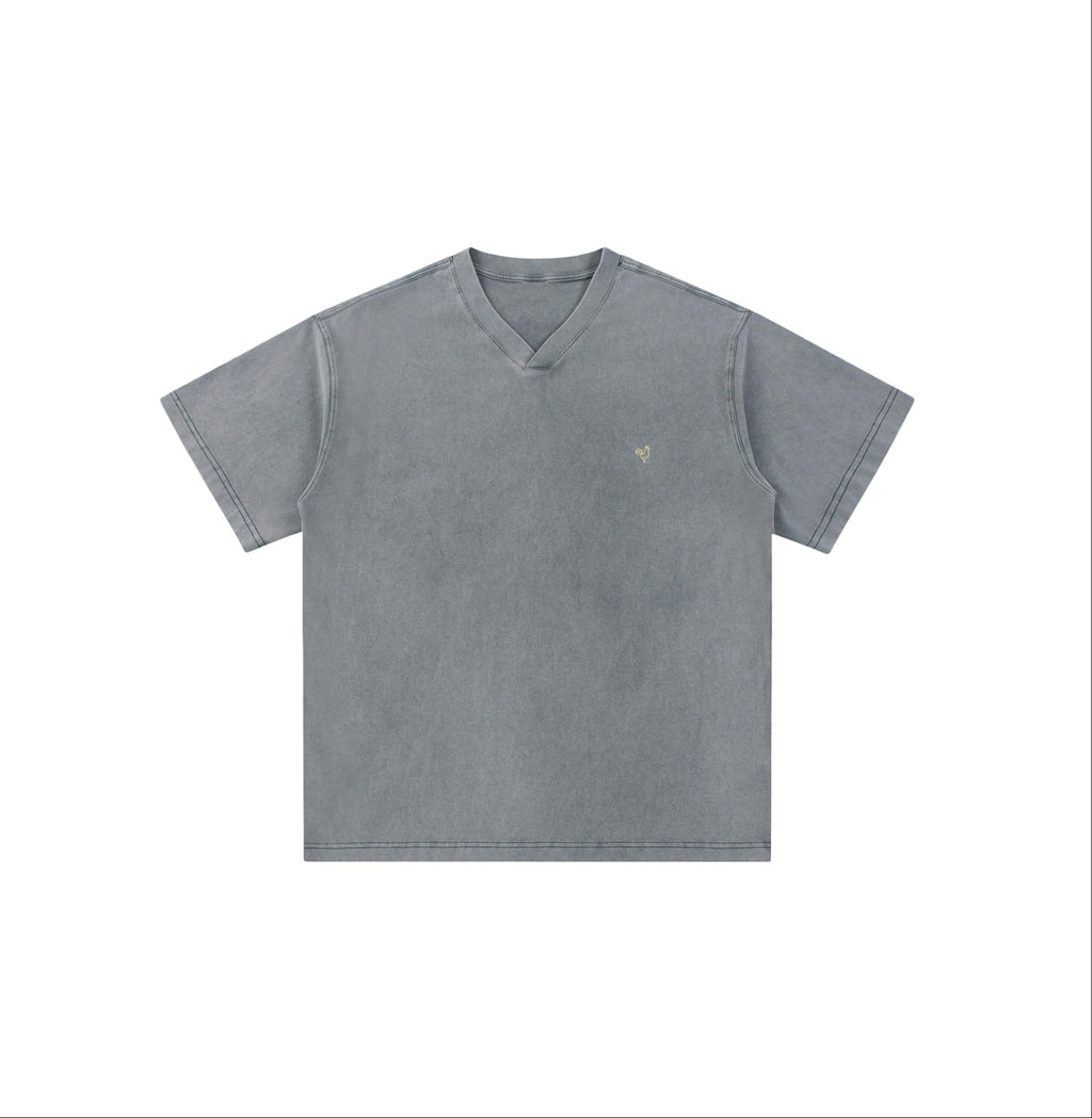 GALLO JEAN | Cotton V-Neck T-shirt
