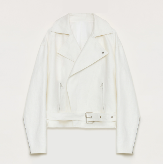 Women's Linen Jacket | Trapezoidal