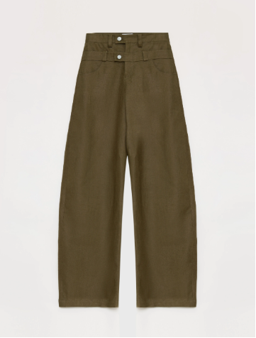 FIRELADY FUR | Women's Linen Scimitar Pants