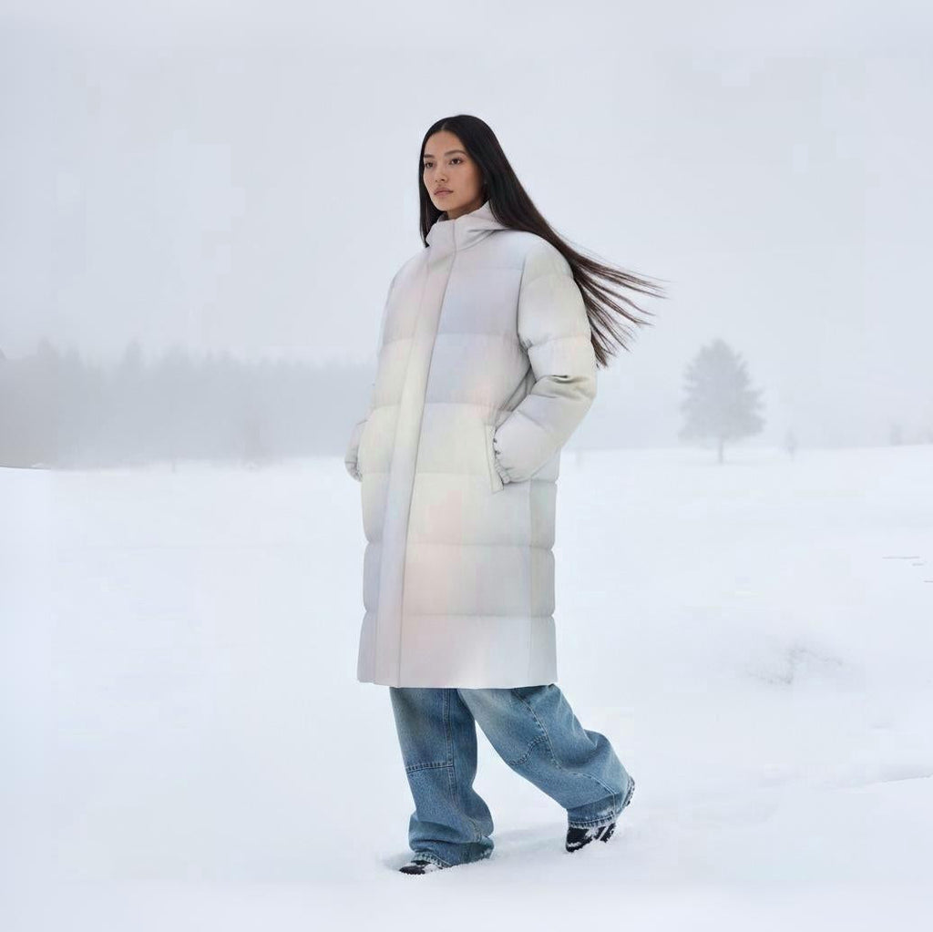 Down Jacket | Pastel Pearl