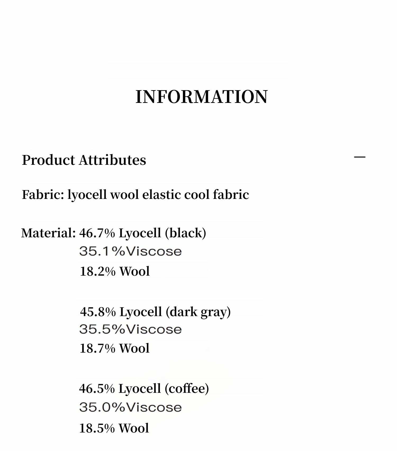 PREMIUM STYLE CO. LTD. | Women's Lyocell & Wool Blend Shirt