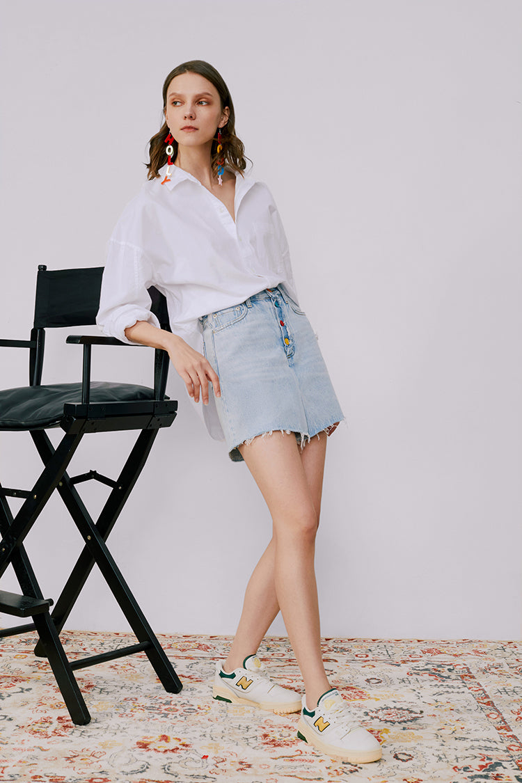 Hey Joanie | Rainbow Pleat Skort