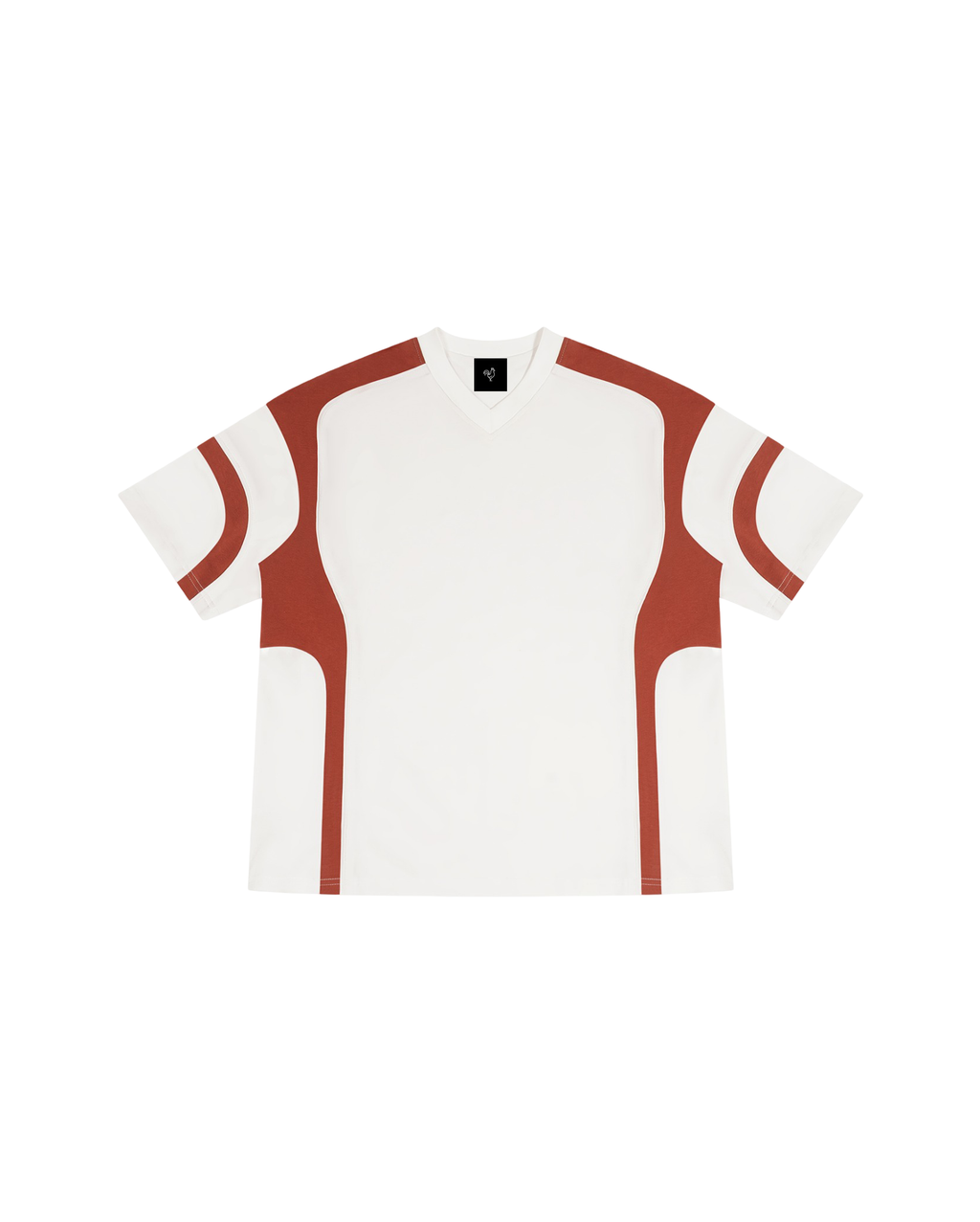 Gallo Jean | Color Block V-Neck T-Shirt