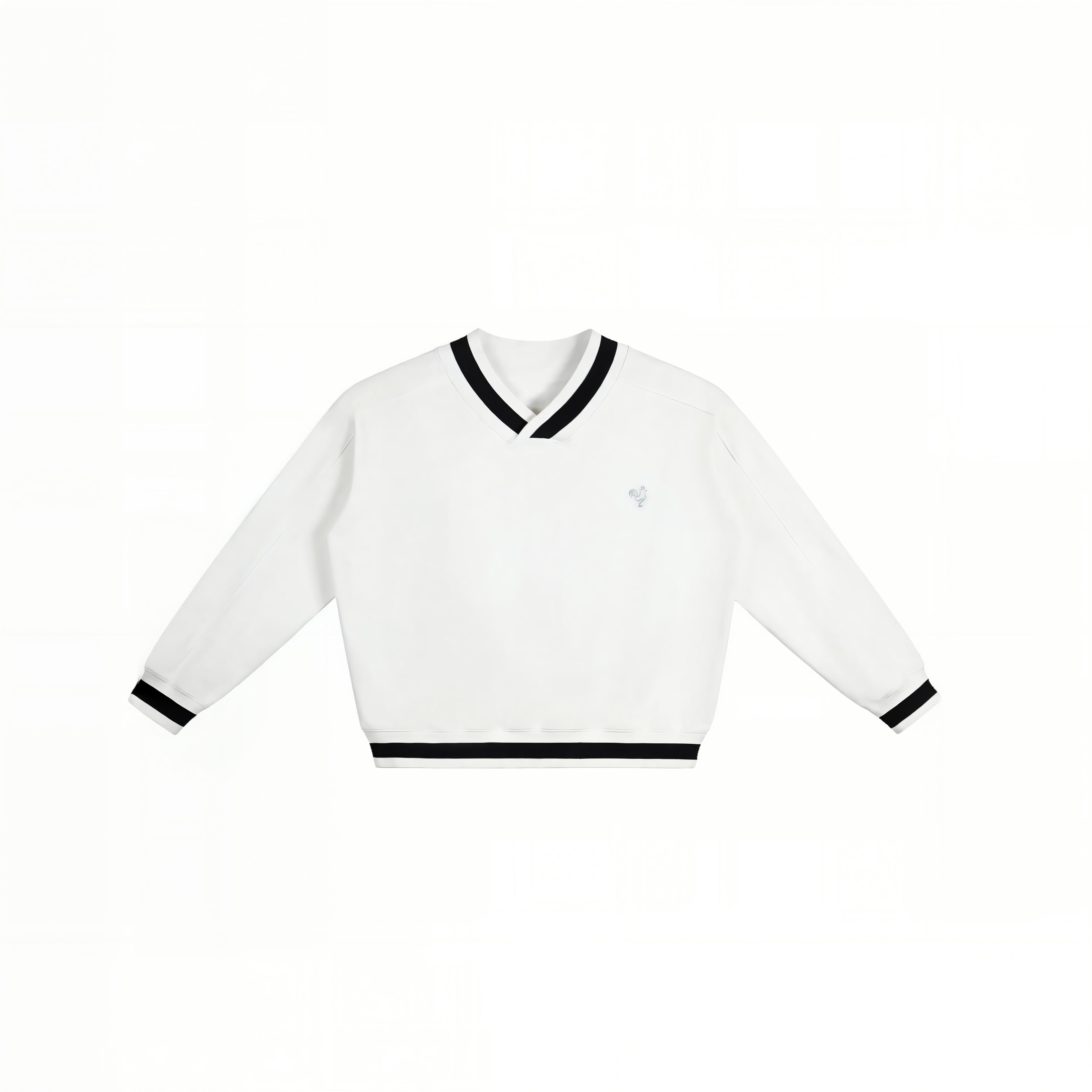 GALLO JEAN | Cotton V-Neck Sweater