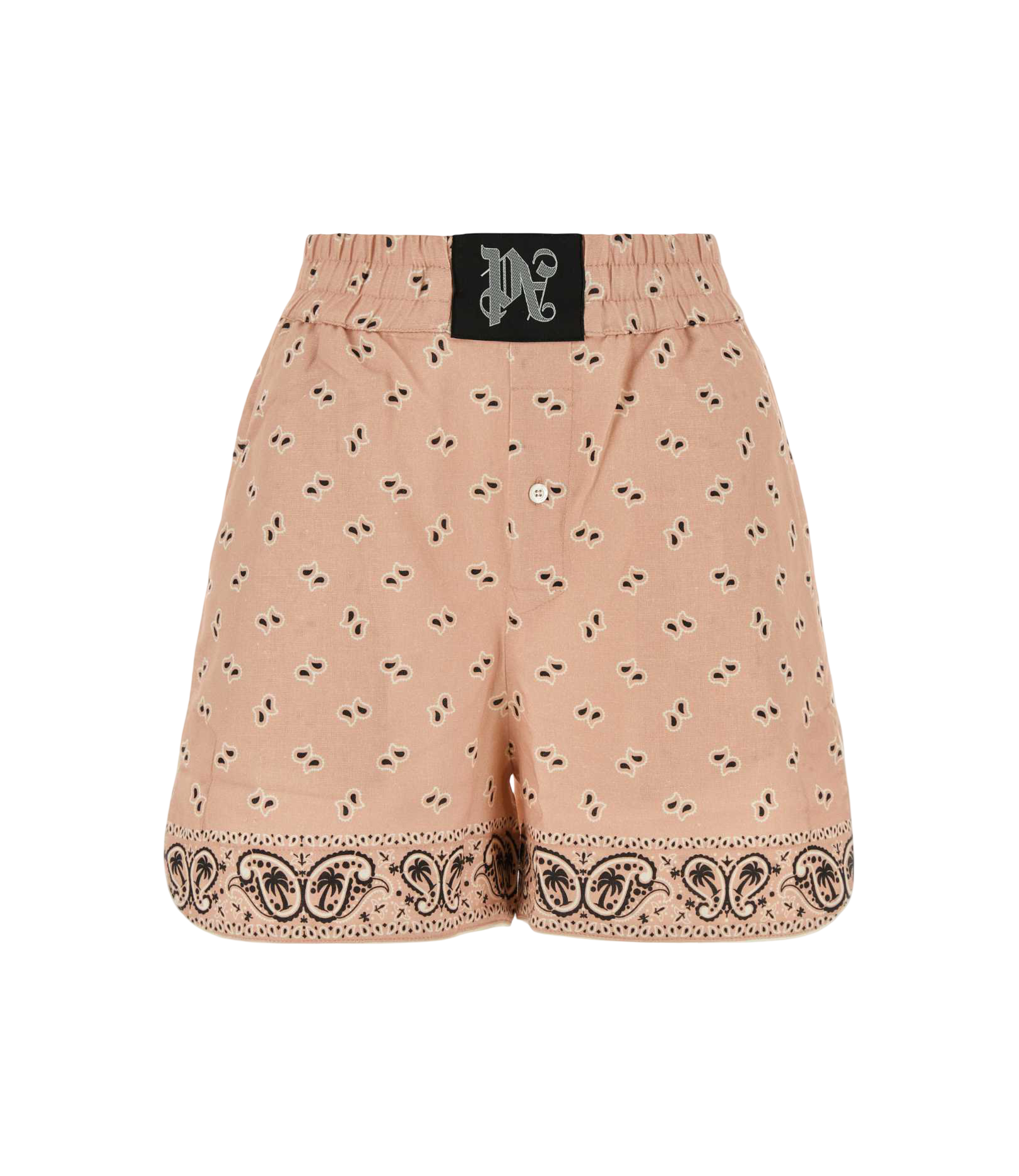 Palm Angels | Women's Printed Linen Shorts
