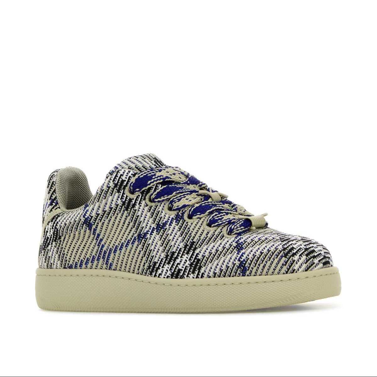 Burberry | Men's Embroidered Fabric Box Sneakers