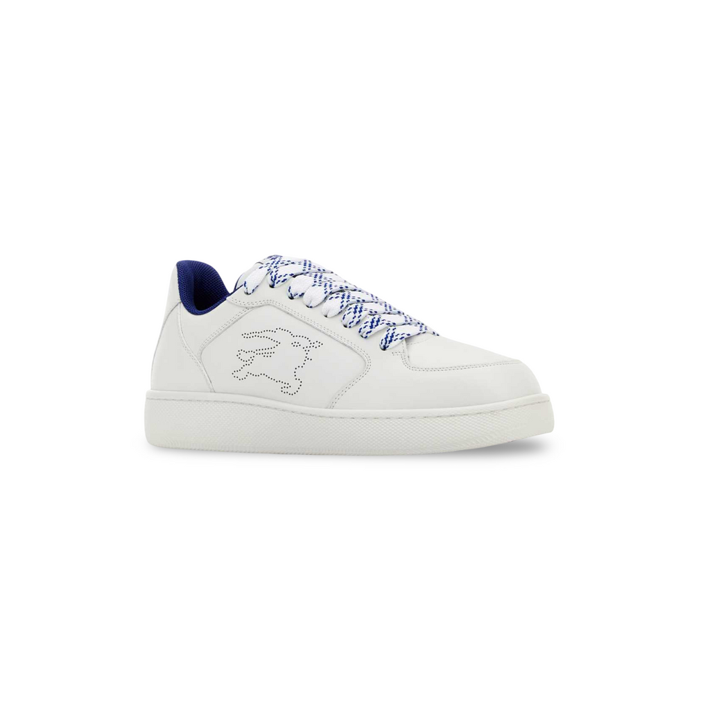 Burberry | Women's White Leather Stock Sneakers