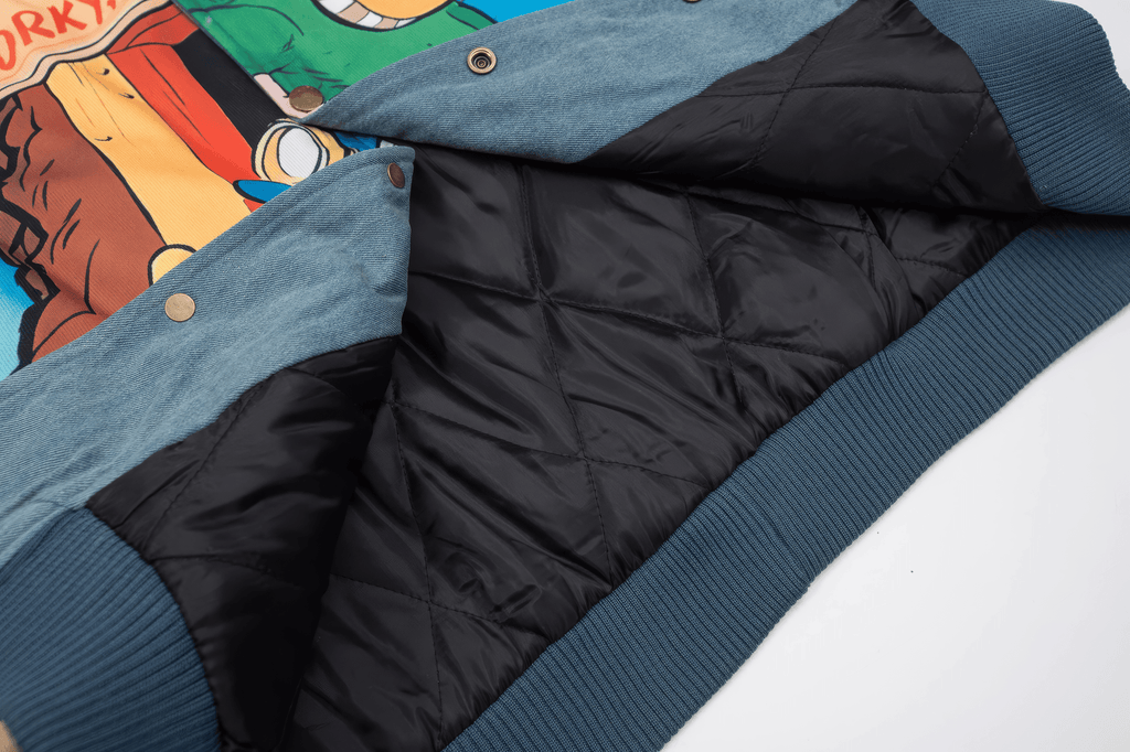 4inme | Vintage Cotton Bomber Jacket