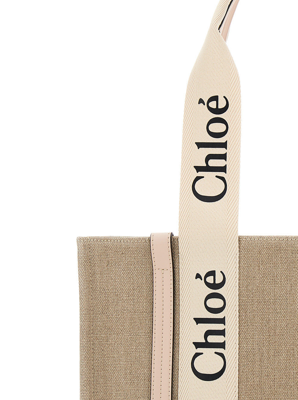 Chloé | Women's 'Medium Woody' in Linen Canvas