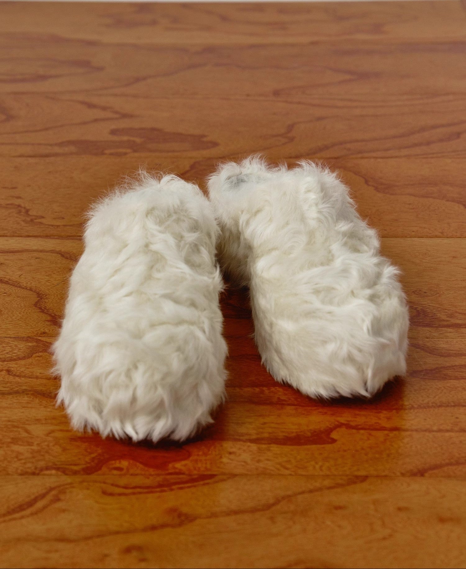 FIRELADY FUR × JACQUES WEI | Women's Wool-Lined Slip-On Platform Sneakers