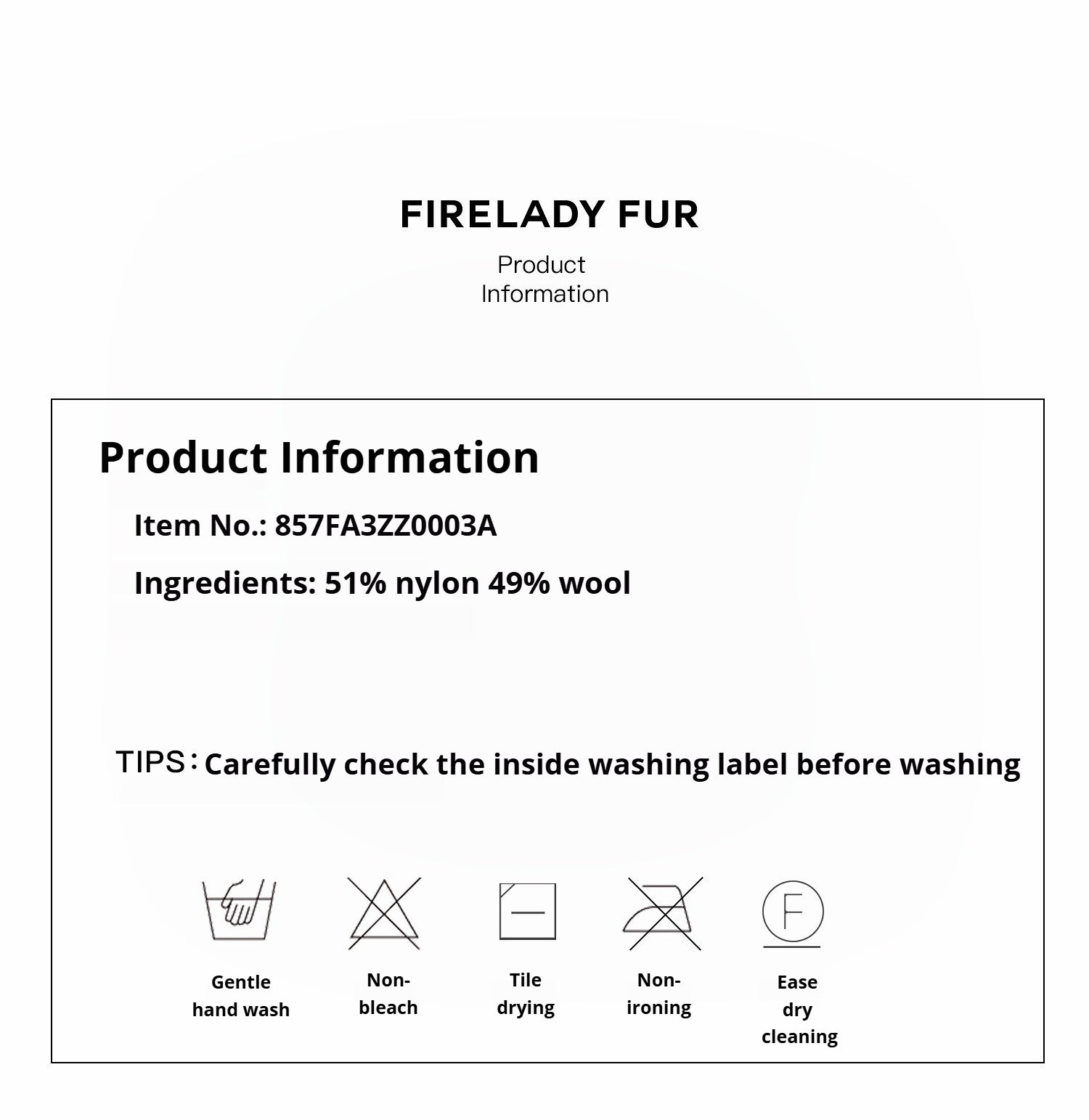 FIRELADY FUR | Women's Wool Blend Jacquard Knit Shirt