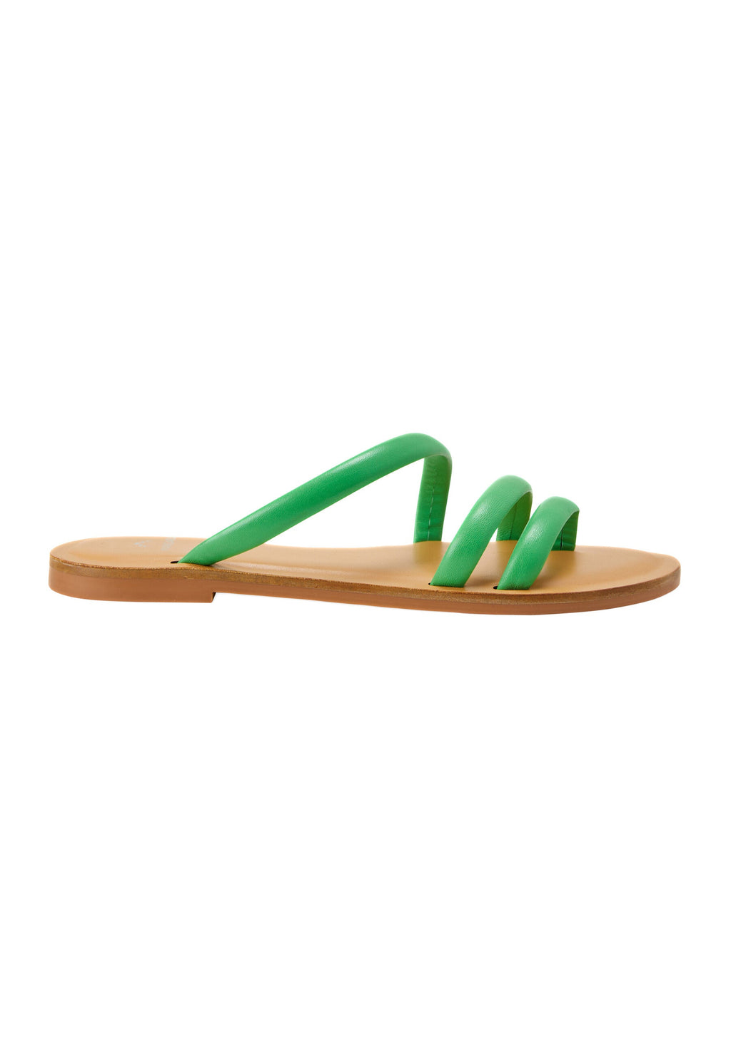 Mangará Atelier | Women's Green Leather Sandals