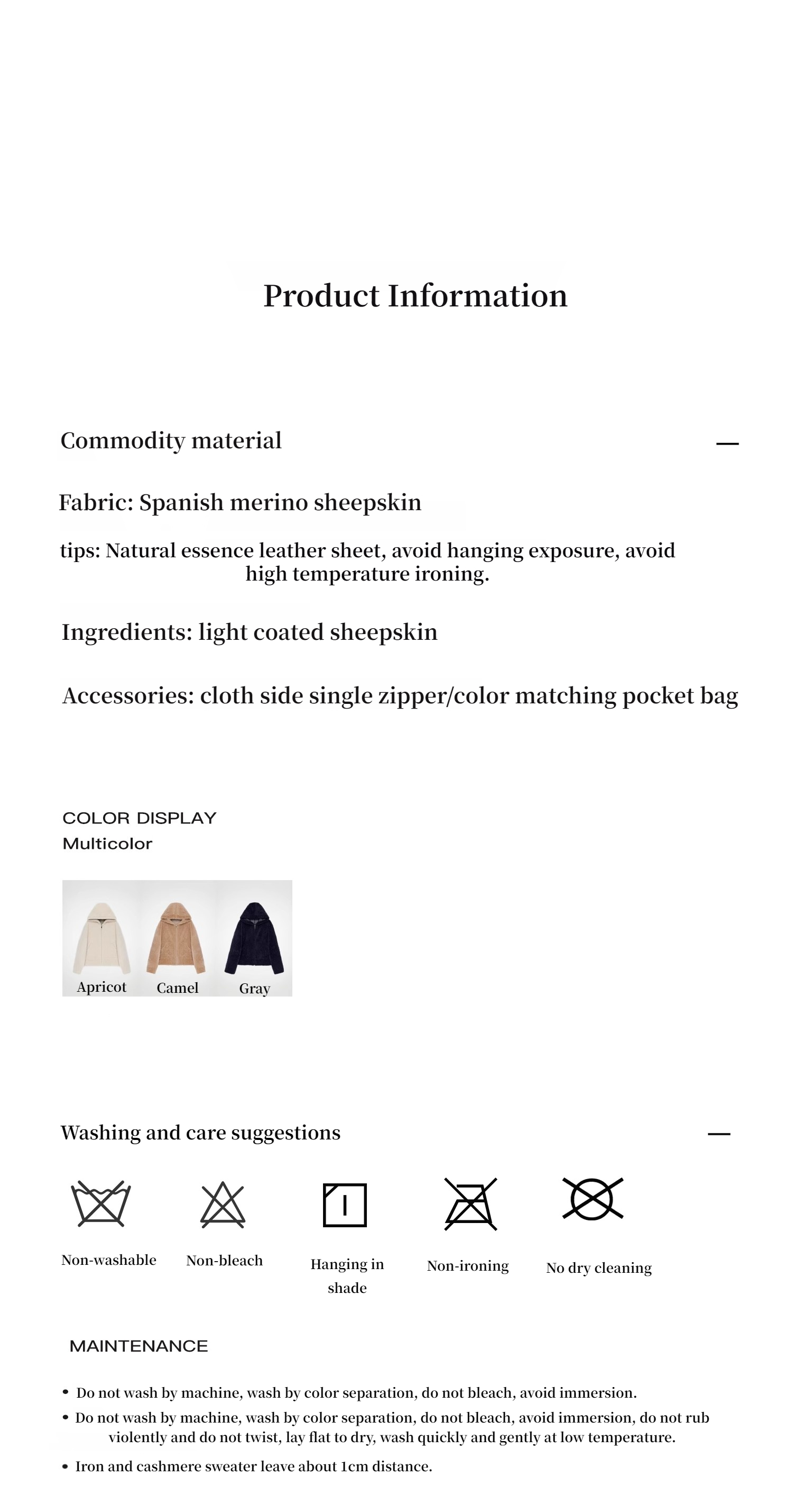 FIRELADY FUR | Women's Merino Sheepskin Jacket