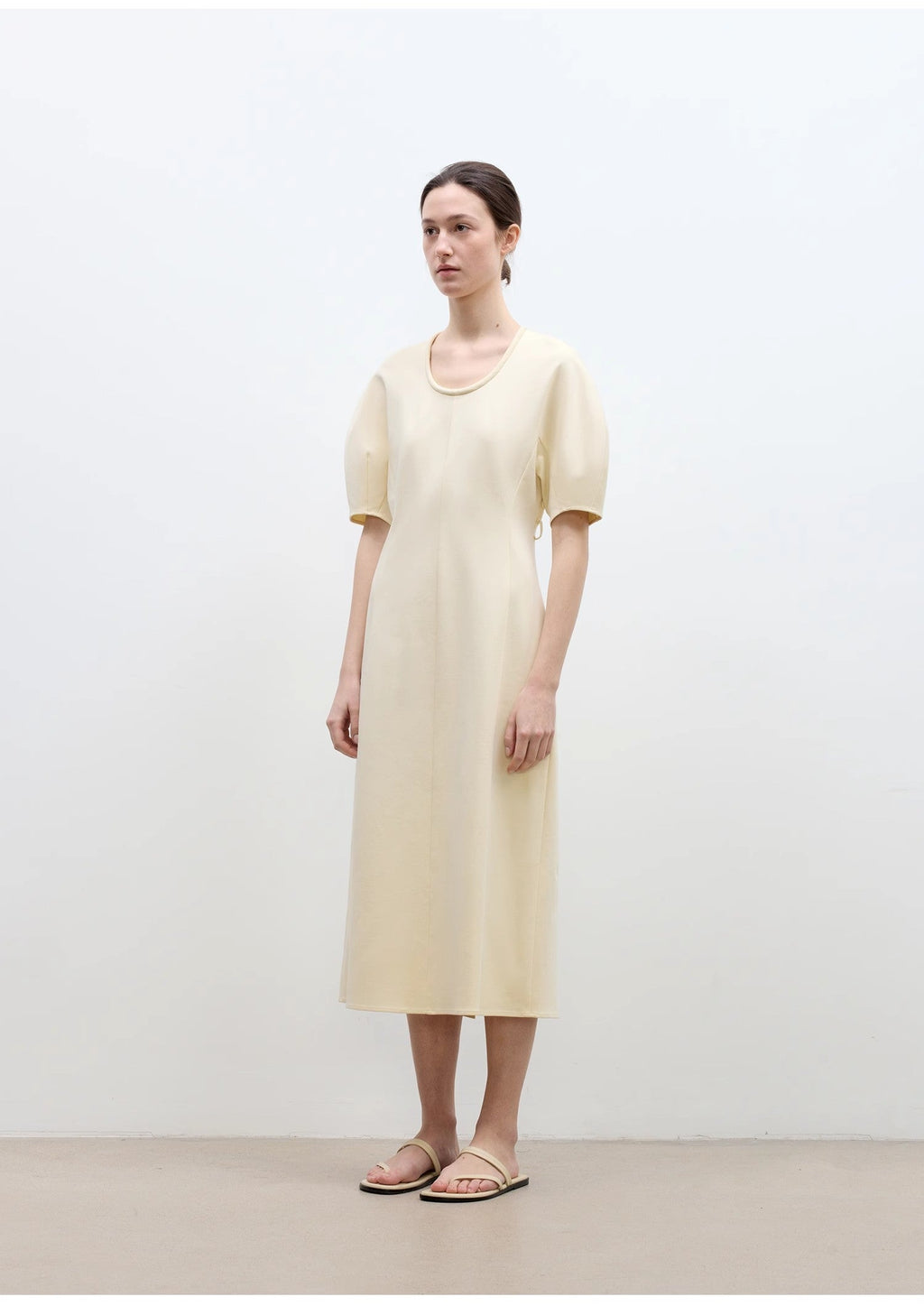 FIRELADY FUR | Women's Cotton U-Neck Knit Dress