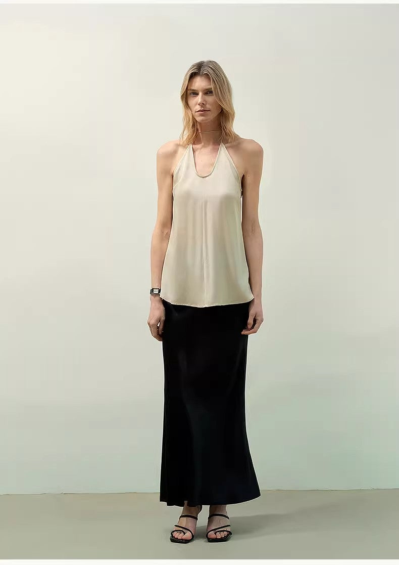 PREMIUM STYLE CO. LTD. | Women's Vinegar Acetate Fishtail Skirt