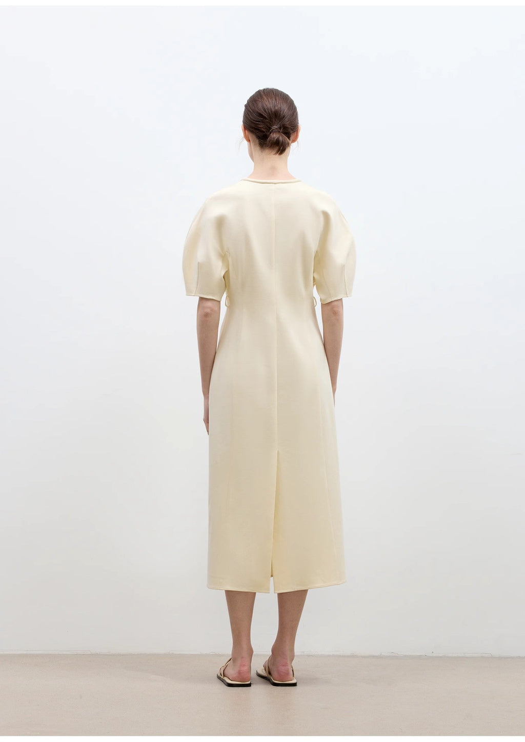 FIRELADY FUR | Women's Cotton U-Neck Knit Dress