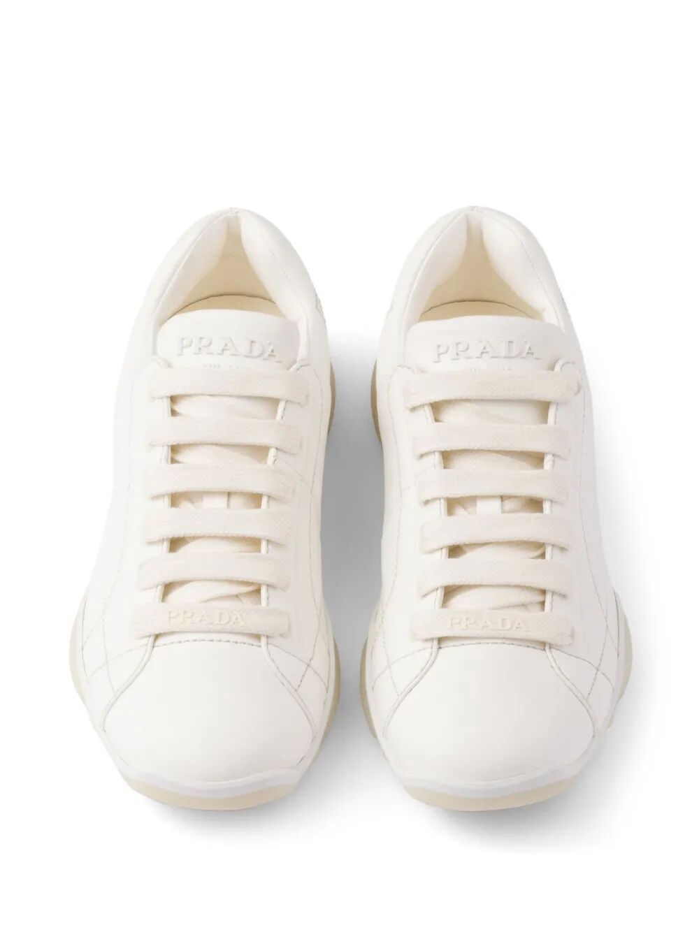 Prada | Women's Nappa Leather Sneakers
