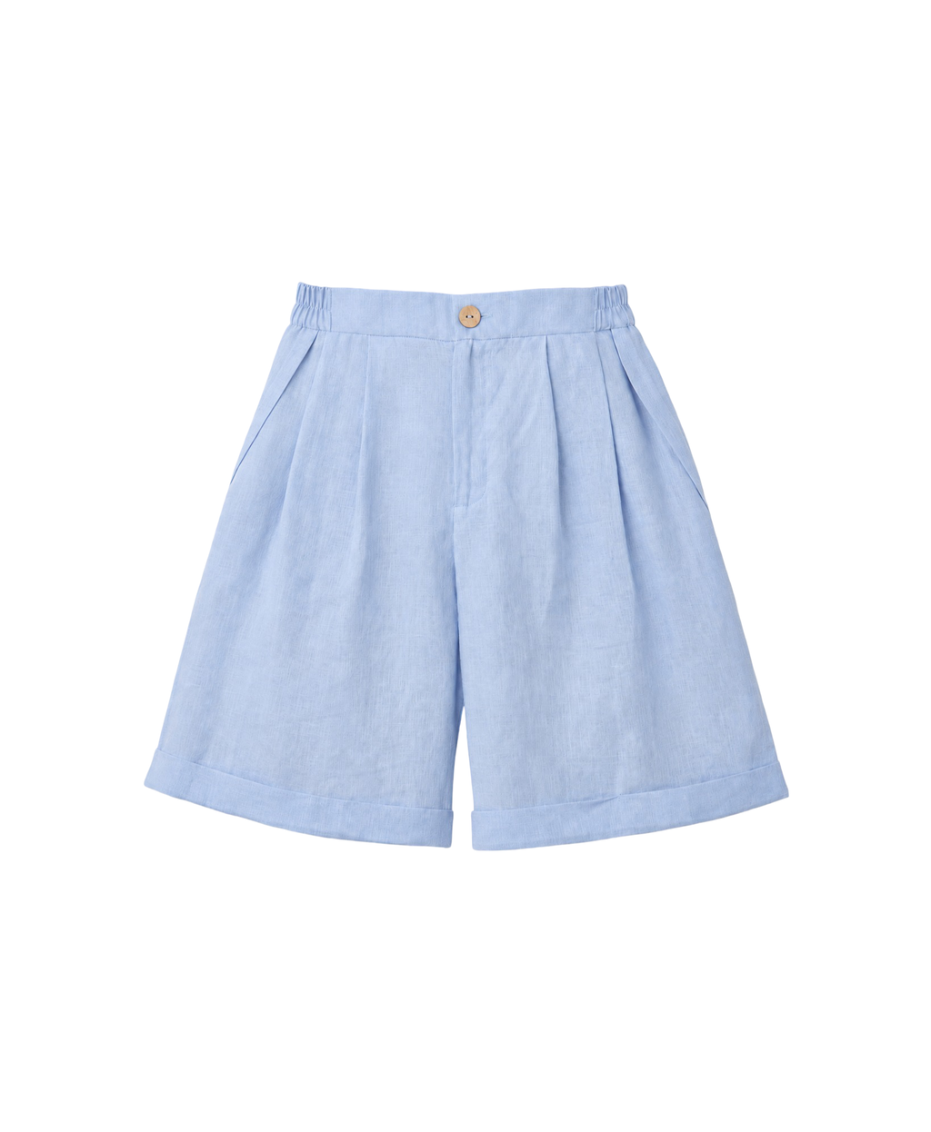 LINTICO | Women's Linen Pleated Shorts IRISSA