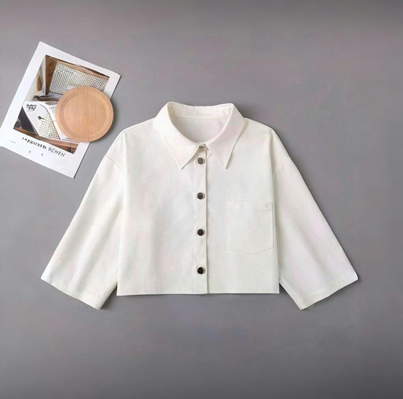 GALLO JEAN | Women's Cropped Cotton Jacket