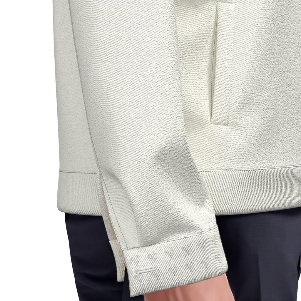 Cotton Jacket | Logo Lapel