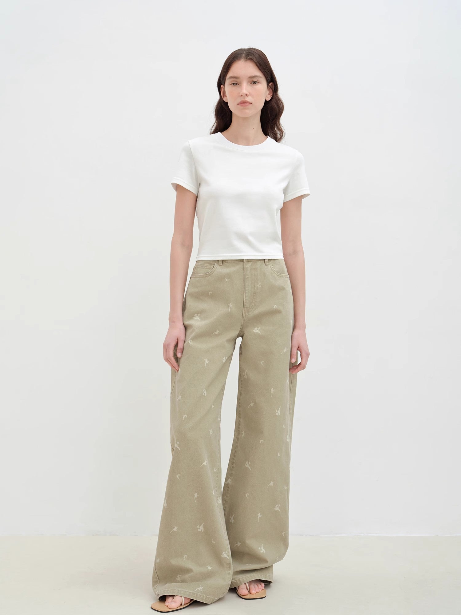 FIRELADY FUR | Women's Calla Lily Print Jeans