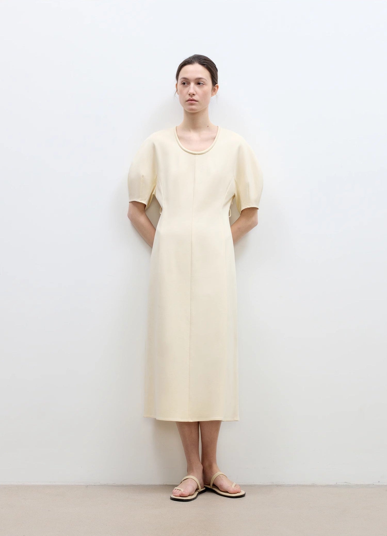 FIRELADY FUR | Women's Cotton U-Neck Knit Dress