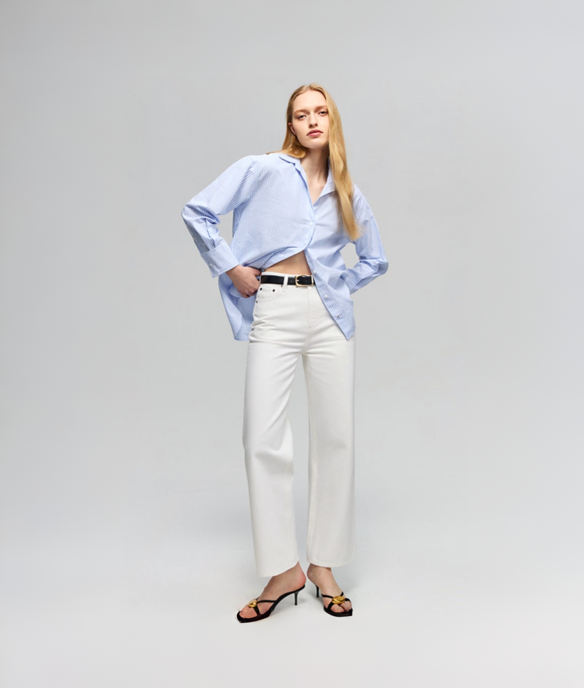 Hey Joanie | The Cityer Crop Wide Jeans