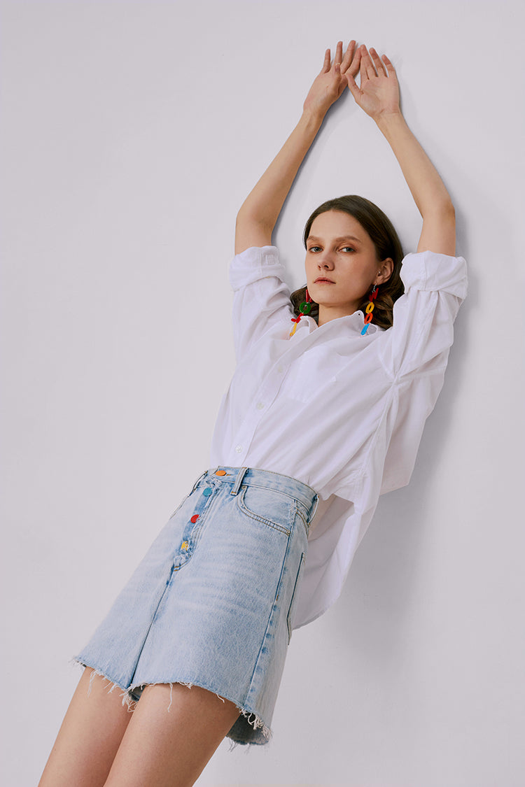 Hey Joanie | Rainbow Pleat Skort