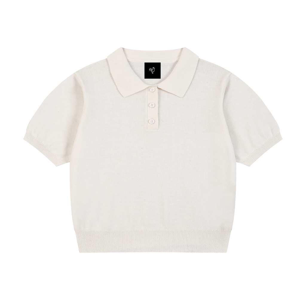 Gallo Jean | Women’s Knit Cotton Polo T-Shirt