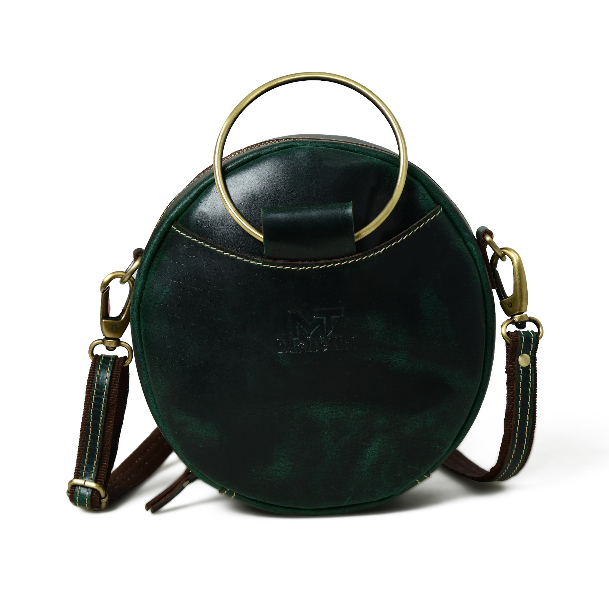 Classy Leather Bags | Rosie Sling Circle Bag